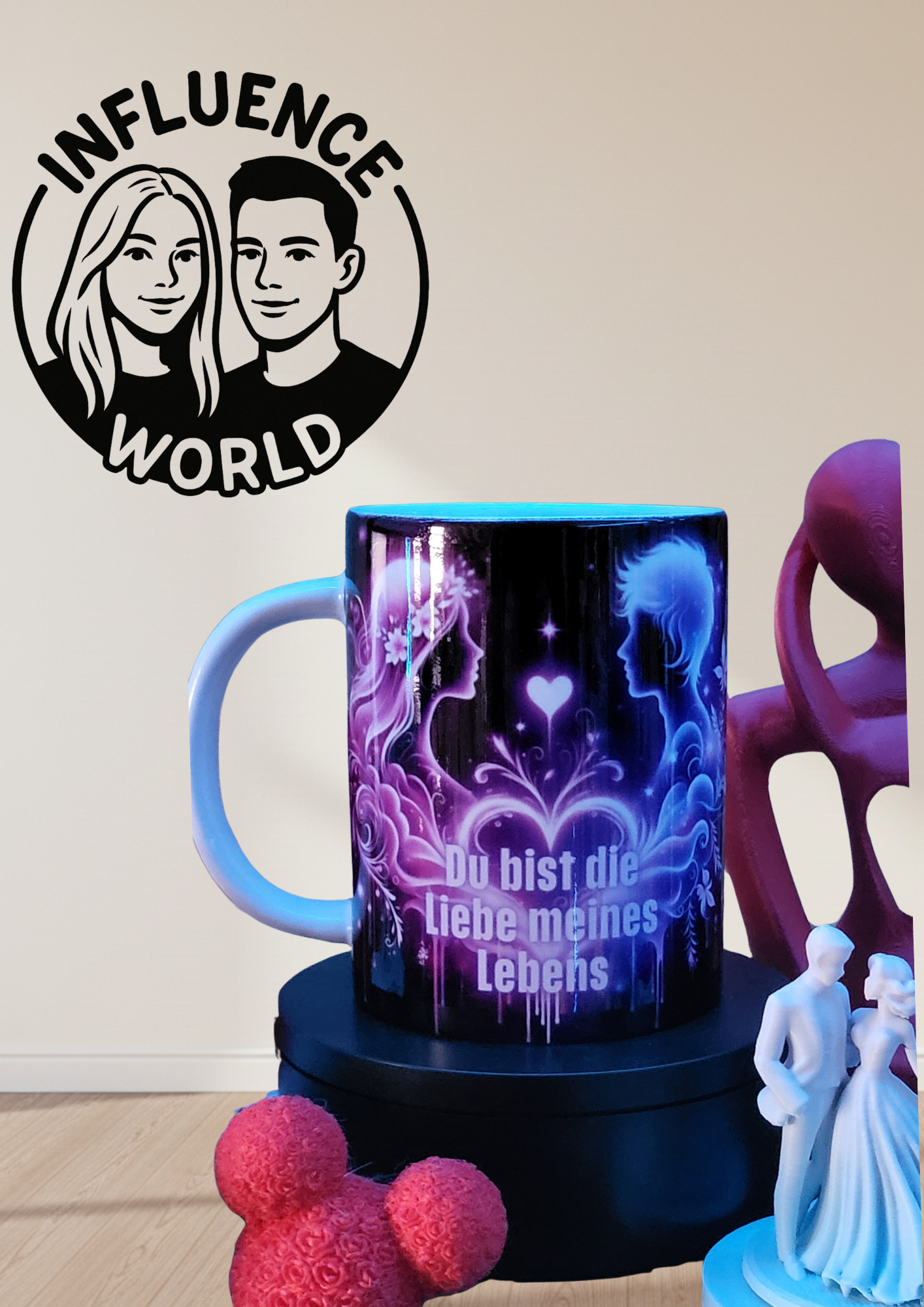 Fest der Liebe Valentinstag Tasse Motiv Liebe des Lebens