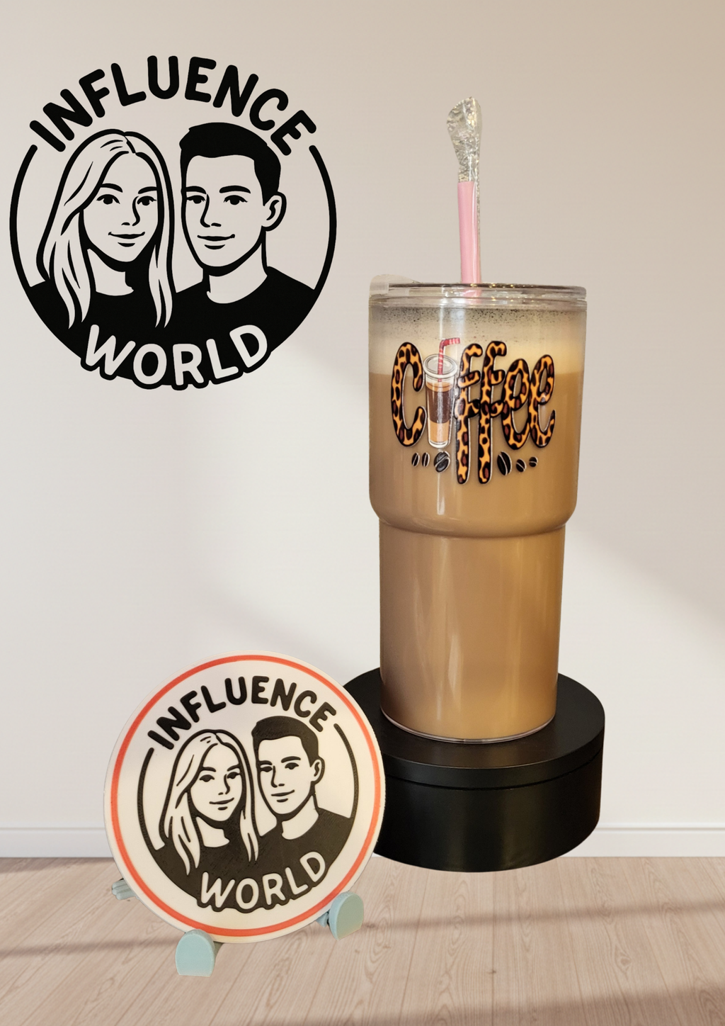 Coffee Edition 20oz mit Motiv Snowglobetumbler Unikat