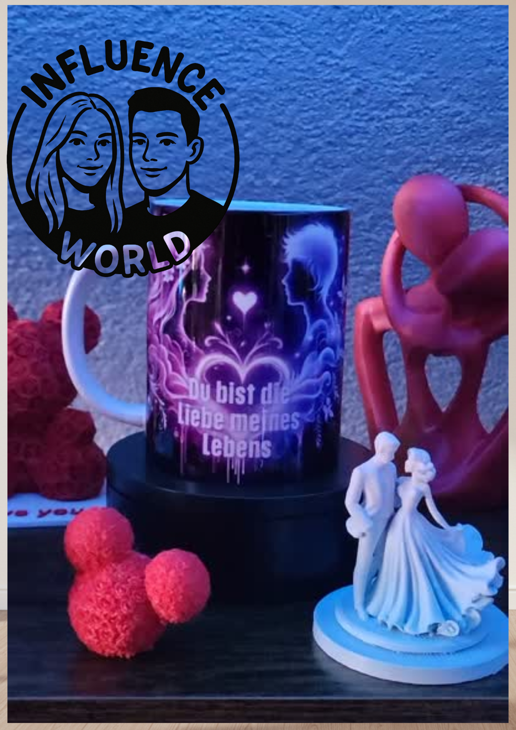 Fest der Liebe Valentinstag Tasse Motiv Liebe des Lebens