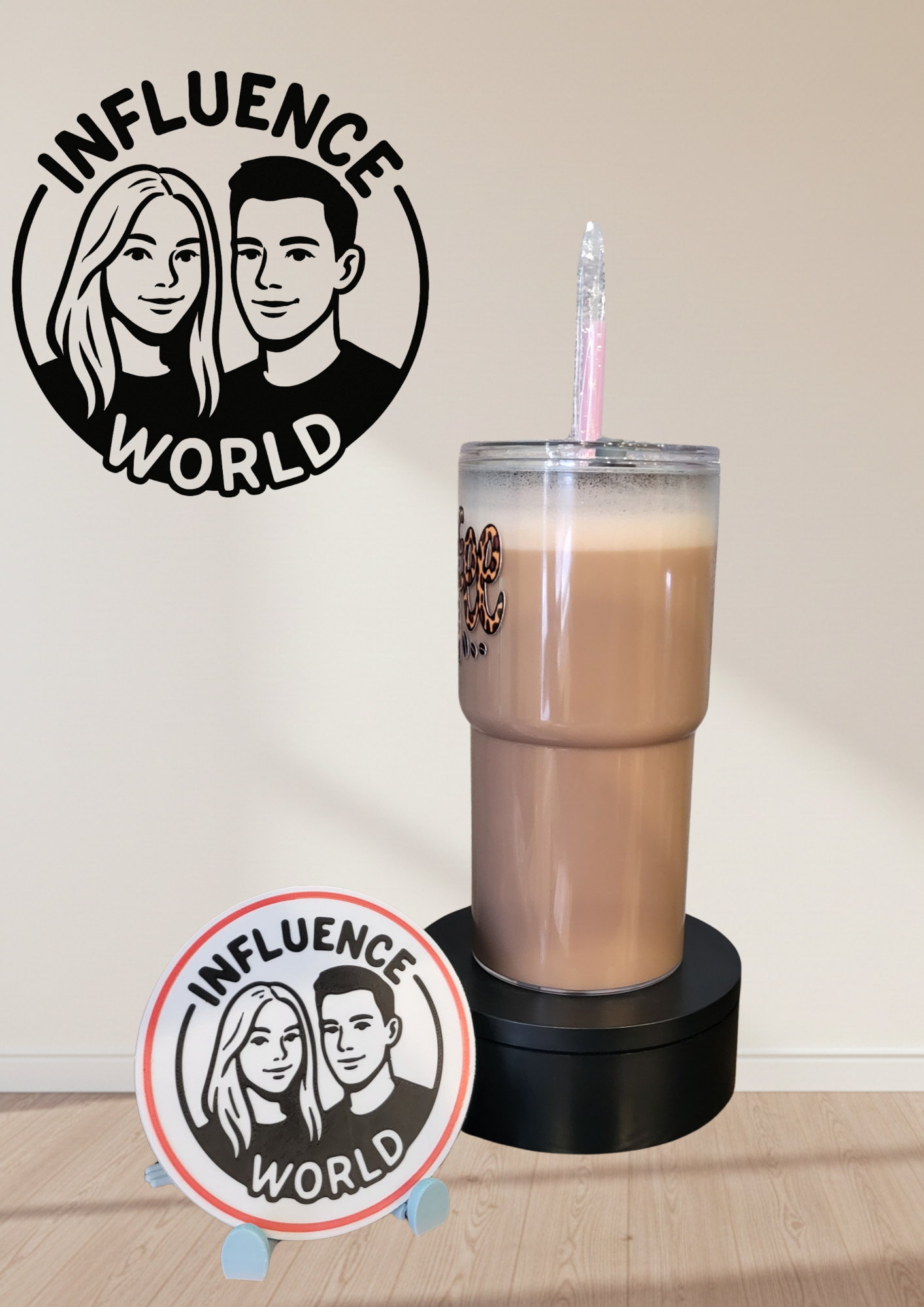 Coffee Edition 20oz mit Motiv Snowglobetumbler Unikat
