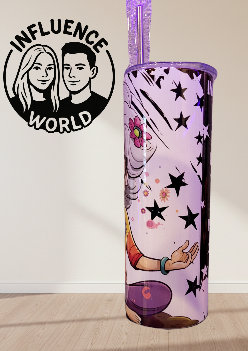 20 OZ sublimierter Tumbler Alubecher für Warm und Kaltgetränke Motiv Innerer Frieden