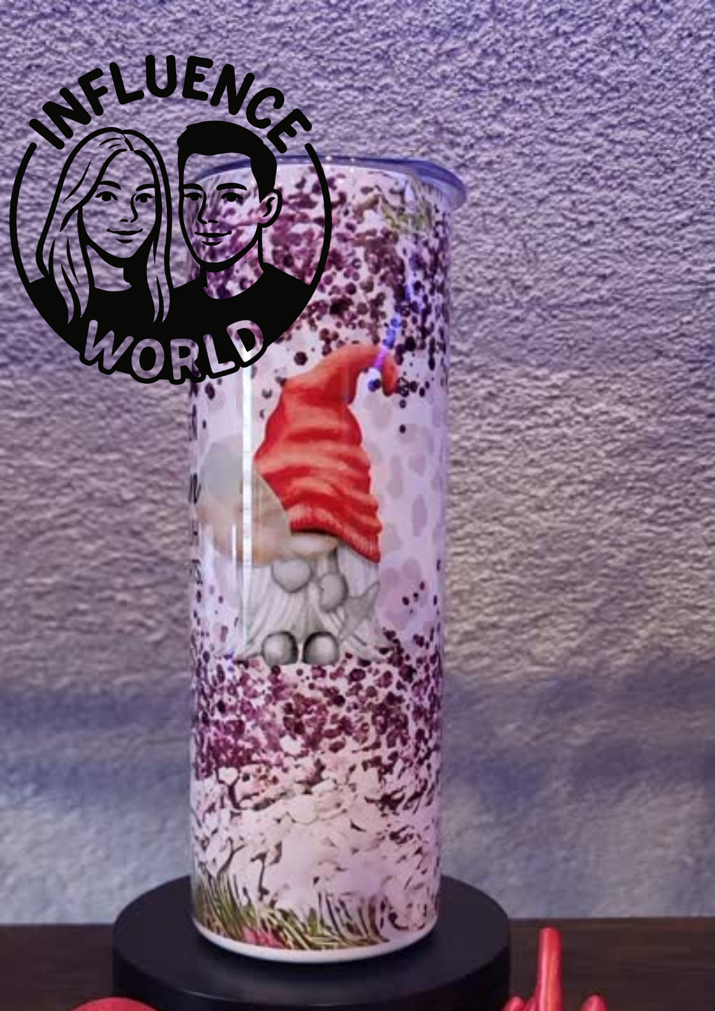 20 OZ sublimierter Tumbler Alubecher für Warm und Kaltgetränke Motiv Fünfter Glühwein