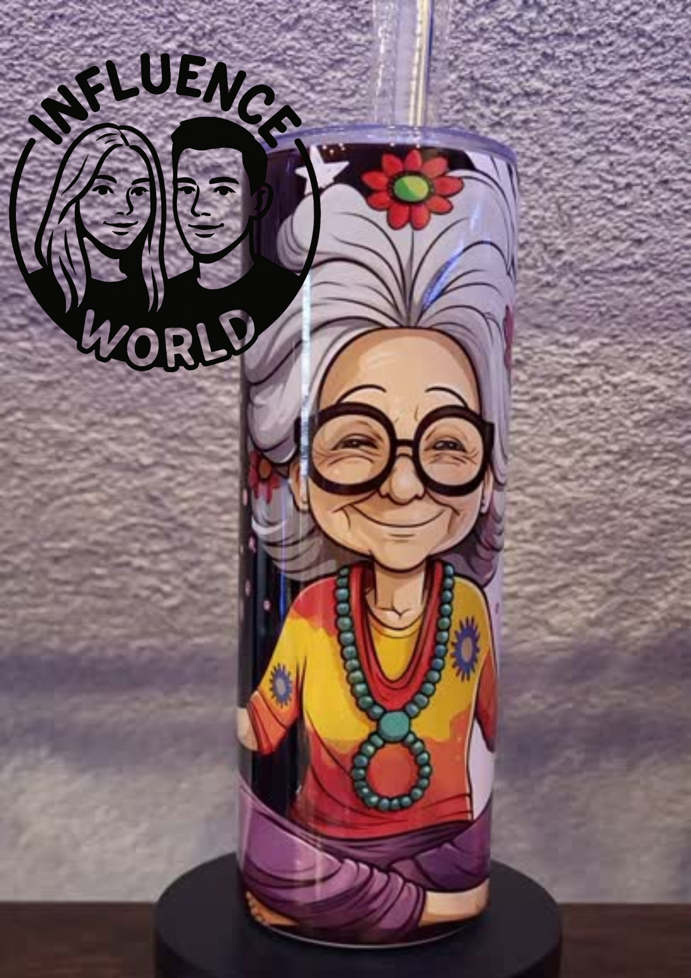 20 OZ sublimierter Tumbler Alubecher für Warm und Kaltgetränke Motiv Innerer Frieden