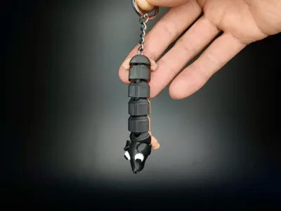 🐾 Deine tierischen Begleiter für die Hosentasche – Flexible 3D-Articulated Schlüsselanhänger