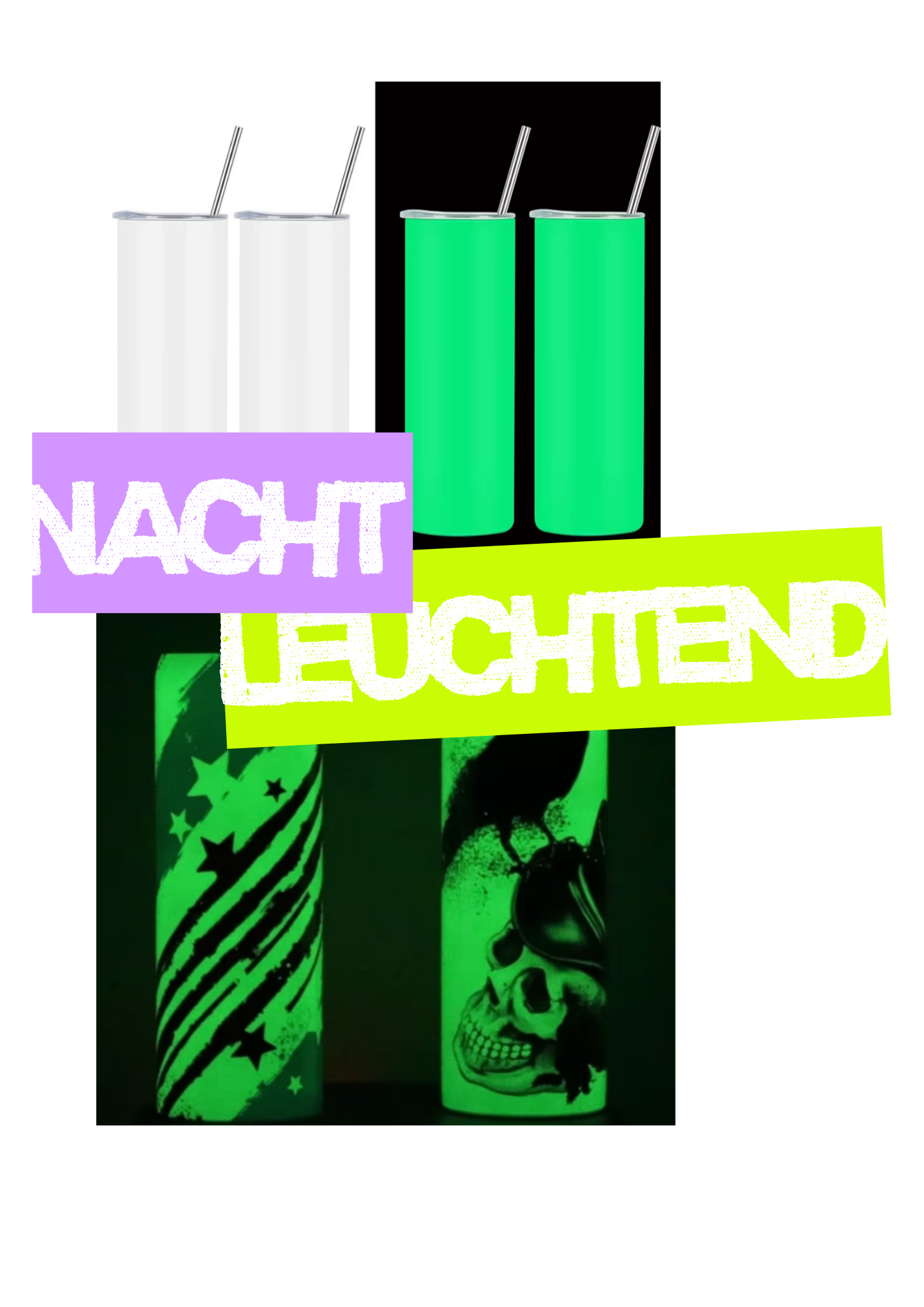 Gestalte deinen Begleiter: 20oz Premium Tumbler mit Wunschmotiv & Text