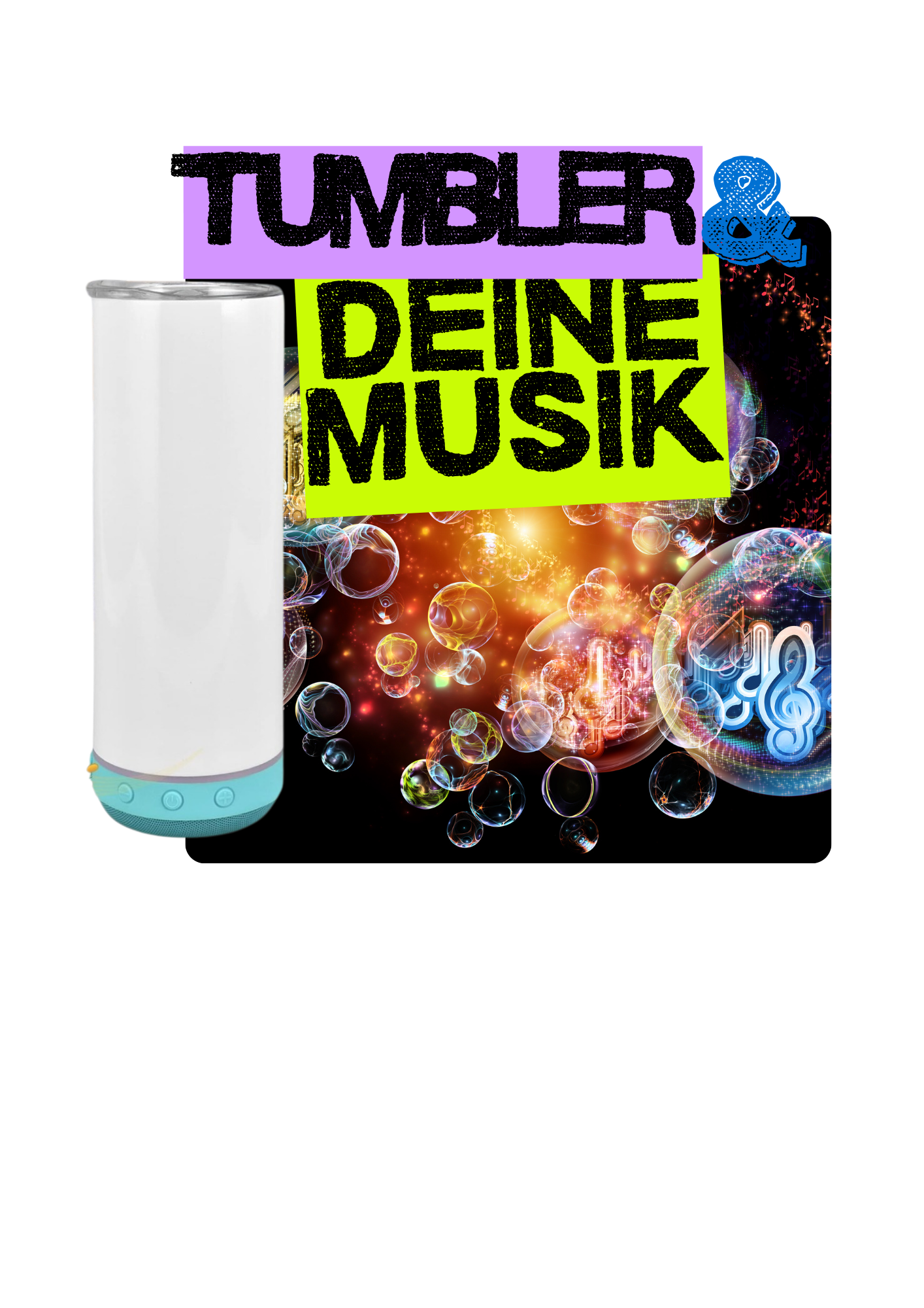 Gestalte deinen Begleiter: 20oz Premium Tumbler mit Wunschmotiv & Text